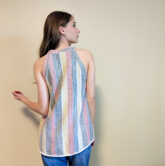 Anthropologie X W5 Striped Knit Tank - Picture 3 of 7